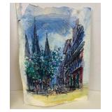 Set of 3 Original Artwork Pieces, Signed Tom Lane