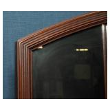 Antique Vanity with Trifold Mirror – 47"W x 17"D x 68"T