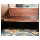 Antique Vanity with Trifold Mirror – 47"W x 17"D x 68"T