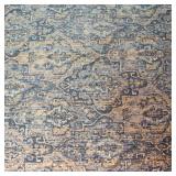 Upholstered Coffee Table / Ottoman with Decorative Legs