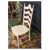 Set of Two Nichols and Stone Wooden Chairs