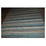 Safavieh Montauk 8x10 Rag Rug – Shades of Blue