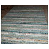 Safavieh Montauk 8x10 Rag Rug – Shades of Blue