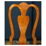 Set of 4 Stanley Furniture Side Chairs – Blue, Cream & Yellow Upholstery