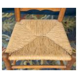 Shaker Style Ladder Back Rush Seat Side Chair