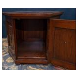 Hexagon Side Table with Storage