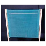 Set of Two Metal Beach Folding Chairs