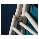 Set of Two Metal Beach Folding Chairs