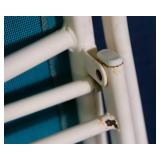 Set of Two Metal Beach Folding Chairs