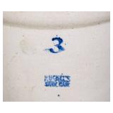 Ruckel’s 3-Gallon Stoneware Crock with Wooden Lid