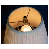 Set of Three Gold Tone Lamps