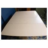 Vintage Formica Top Extendable Dining Table