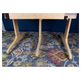 Vintage Formica Top Extendable Dining Table