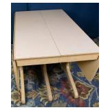 Vintage Formica Top Extendable Dining Table