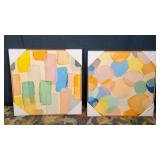 Abstract Artwork - Set of Two