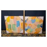Abstract Artwork - Set of Two