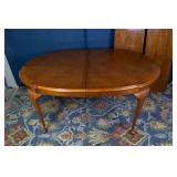 Vintage Stanley Furniture Company Dining Table with Leaves