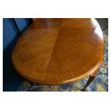 Vintage Stanley Furniture Company Dining Table with Leaves