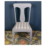 Gray Painted Chair