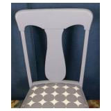 Gray Painted Chair