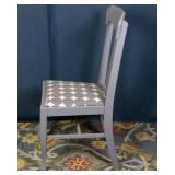 Gray Painted Chair