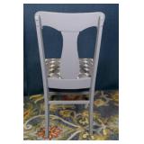 Gray Painted Chair