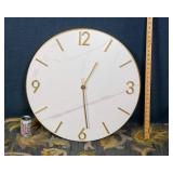 Marble Look Wall Clock