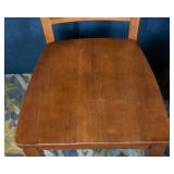 Set of 2 Engineered Wood Chairs