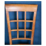 Set of 2 Engineered Wood Chairs