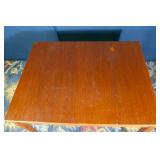 Vintage Wooden Table with Extendable Leaf – 32"W x 42"L