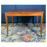 Vintage Wooden Table with Extendable Leaf – 32"W x 42"L