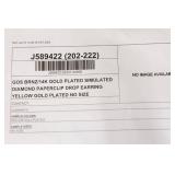 Set of Two Earrings – Golden Odyssey BRNZ/14KY Plated