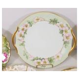 Set of 7 Vintage Floral Decorative Plates