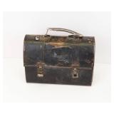 Vintage Metal Lunch Box & Tool Box Set