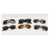 Lot of 6 Pairs of Sunglasses – Mixed Brands
