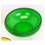 Variety of Colored Glassware