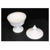 Vintage Fenton Silver Crest Candy Dishes – Set of 2