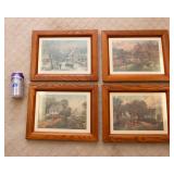 Four Currier & Ives "American Homestead" Prints - Four Seasons Collection