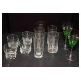 Set of 11 Cocktail Glasses