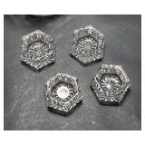 Cut Glass Serving Ware - 11 Pieces