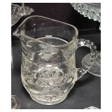 Cut Glass Serving Ware - 11 Pieces