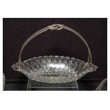 Cut Glass Serving Ware - 11 Pieces