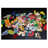 Upcycled Wooden Puzzle Piece Magnets – Set of Assorted