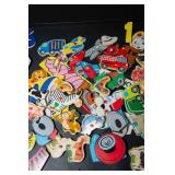 Upcycled Wooden Puzzle Piece Magnets – Set of Assorted