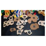 Upcycled Wooden Puzzle Piece Magnets – Set of Assorted