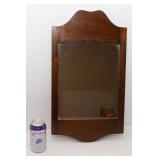 Vintage Wooden Wall Mirror