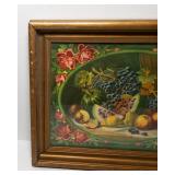 Vintage Framed Art Print – “Give Us This Day Our Daily Bread”