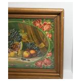 Vintage Framed Art Print – “Give Us This Day Our Daily Bread”