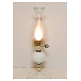 Vintage Style Electric Oil Lamp – 17.5" Tall