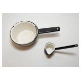 Set of 3 Vintage Enamelware Pieces